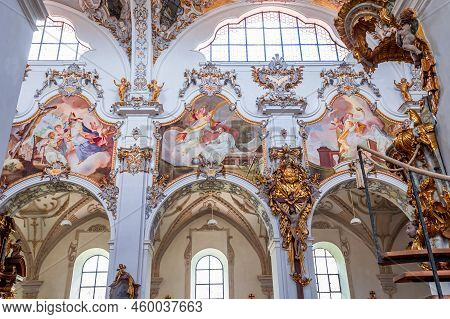 St John The Baptist Church, Steingaden, Bavaria, Germany