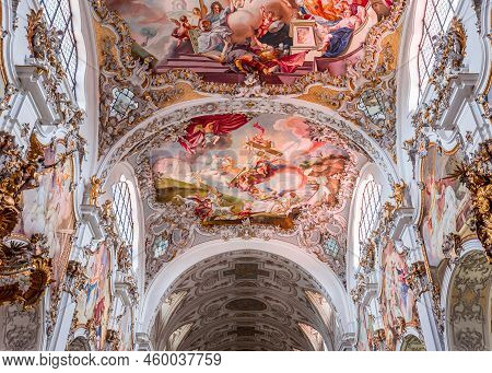 St John The Baptist Church, Steingaden, Bavaria, Germany