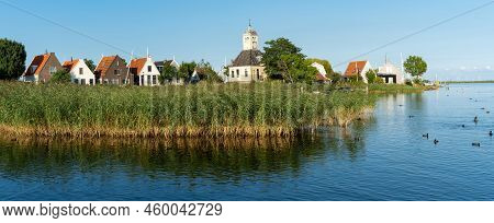 Panorama Of Durgerdam, A Small Village Near Amsterdam
