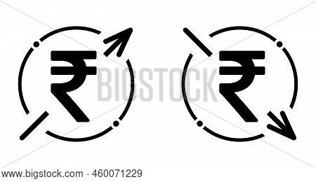 Set Cost Symbol Rupee Vector & Photo (Free Trial) | Bigstock