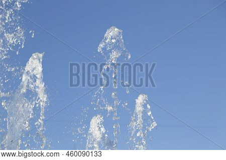 Artesian Clean Water.extraction Of Artesian Water From A Well.