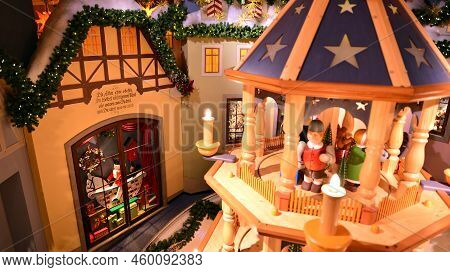Berlin, Germany. 16 August 2022.  Käthe Wohlfahrt Specialist Christmas Store At Famous Kurfürstendam