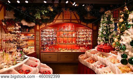 Berlin, Germany. 16 August 2022.  Käthe Wohlfahrt Specialist Christmas Store At Famous Kurfürstendam