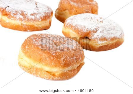 Dört şeker Paczki tepesinde