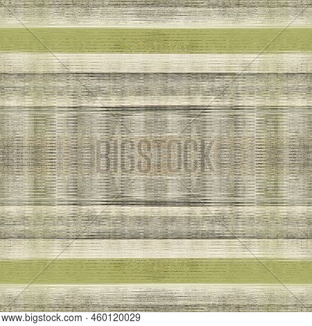 Green Forest Marl Seamless Pattern. Textured Woodland Weave For Irregular Melange Background. All Ov