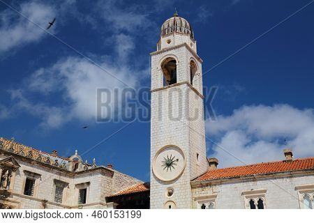 Dubrovnik, Croatia. Medieval Old Town. Dubrovnik Bell Tower.