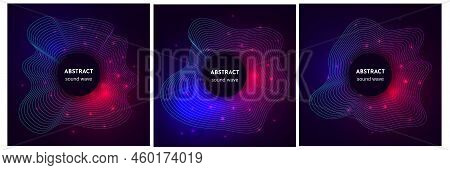 Sound Circular Wave With Light Effects