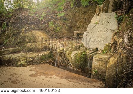 Public Intake Of Spring Water In Maceda, Ovar, Portugal