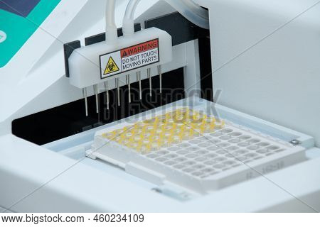 Hospital Laboratories, Automatic Biochemical Analyzer, Laboratory Concept, Macro