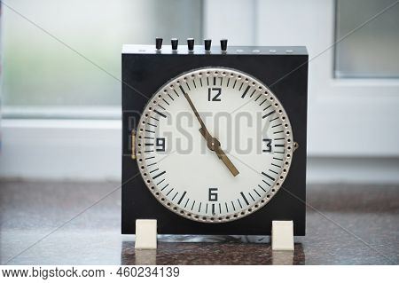 Old Vintage Antique Mechanical Clock, Antique Click