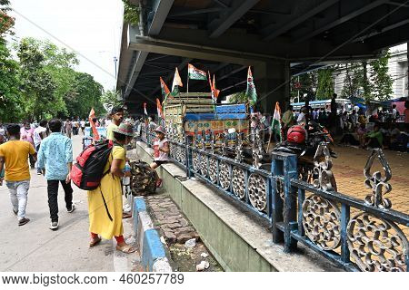 Kolkata, West Bengal, India - 21st July 2022 : All India Trinamool Congress Party, Aitc Or Tmc, At E