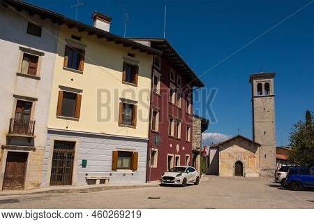 The Historic 15th Century Church Of San Pietro And San Biagio In The Brossana Borgo Area Of Cividale