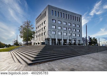 Wetzlar, Germany - 2021-10-01: Ernst Leitz Hotel Part Of Wetzlar, Headquarter From Leica Factory.