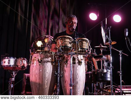 Cracow, Poland - July 08, 2022: Kenny Garrett Quintet Performing Live On The Kijow Centre Stage At S