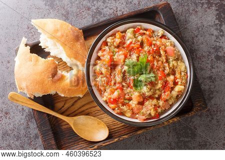 Kyopolou Is A Delicious And Refreshing Bulgarian And Turkish Spread Made From Roasted Peppers And Eg