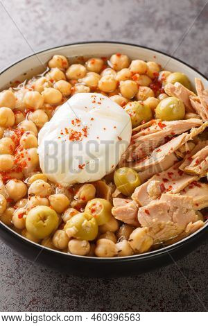 Lablabi Or Lablebi Is A Tunisian Soup Containing Chickpeas And It Is Served Over Pieces Of Stale Bre