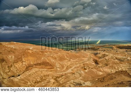 Holy Land Of Israel. Dead Sea Lockout.