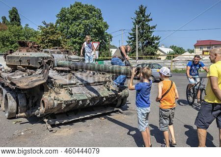 Destroyed Military Equipment Of Russia