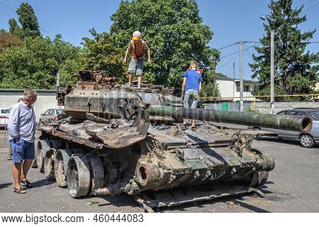Destroyed Military Equipment Of Russia