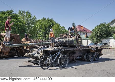 Destroyed Military Equipment Of Russia