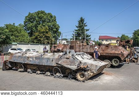 Destroyed Military Equipment Of Russia