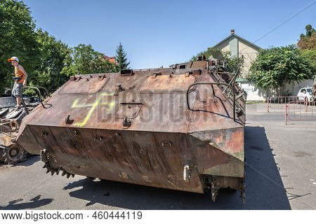 Destroyed Military Equipment Of Russia