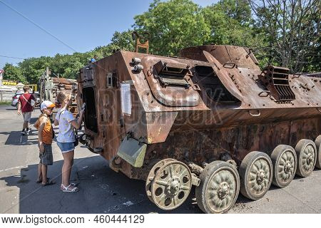 Destroyed Military Equipment Of Russia