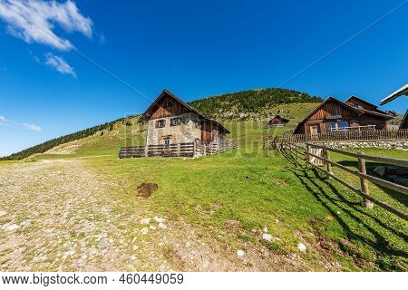 Mountain Peak Of Osternig Or Oisternig, Italy-austria Border, Feistritz An Der Gail Municipality, Ca