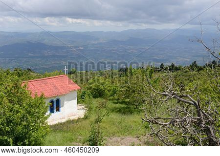 View Fron The Mountains At Kastanea