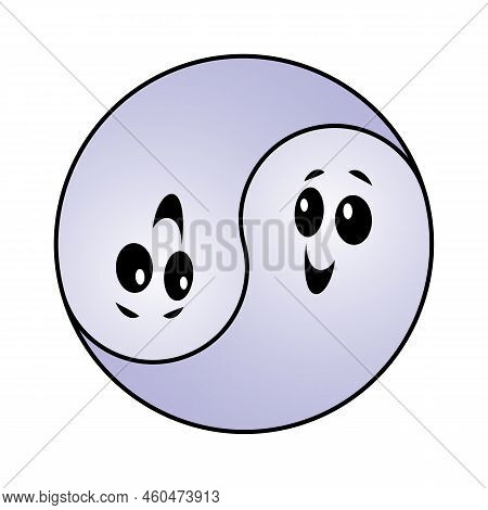 Yin Yang Twin Ghosts - Halloween Spirits