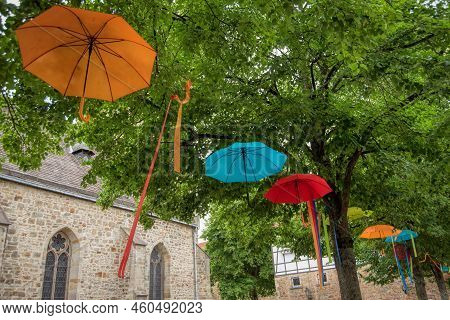 Rinteln In The Weserbergland Region In Germany