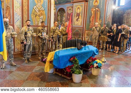 Funerals Of The Ukrainian Soldier