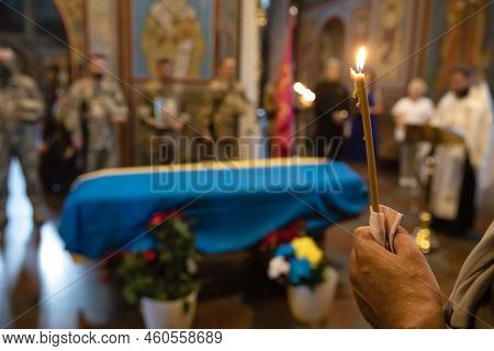 Funerals Of The Ukrainian Soldier