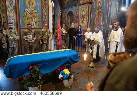 Funerals Of The Ukrainian Soldier