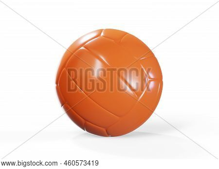 3d Rendering Of A Volley Ball Volley, Fun, Recreational, Closeup, Equipment, Beach