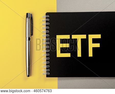 Etf Word Acronym Of Stock Market. High Quality Photo