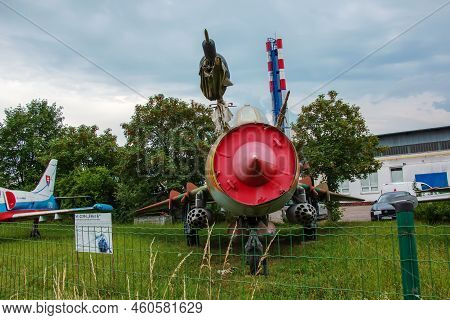 Sukoj Su-22 M4 On The Territory Of The Aeroclub In Nitra.