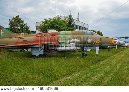 Sukoj Su-22 M4 On The Territory Of The Aeroclub In Nitra.