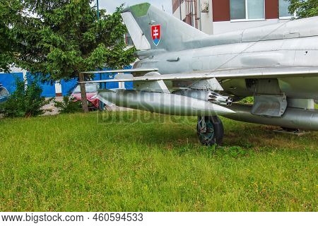 Mig-21Mf On The Territory Of The Aeroclub In Nitra.