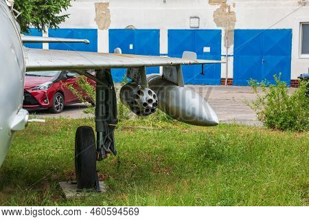 Mig-21Mf On The Territory Of The Aeroclub In Nitra.