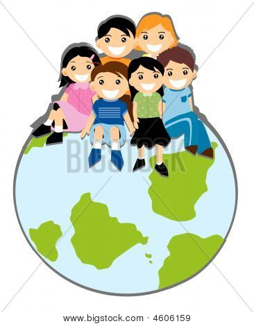 Gelukkige jonge geitjes