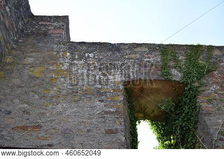 Ruin Wall Of Former Castle In Ulmen