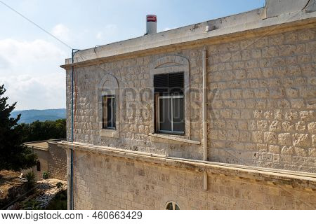 Haifa, Israel. June 26, 2022: Muhraka Monastery Of The Carmelite On The Carmel Mount .