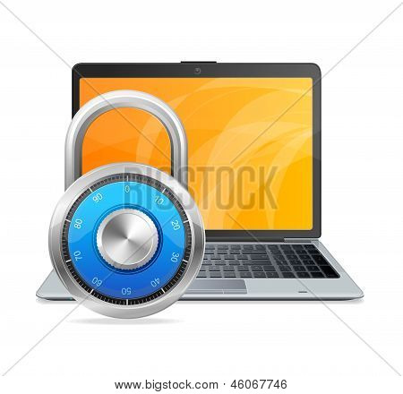 Computer security concept