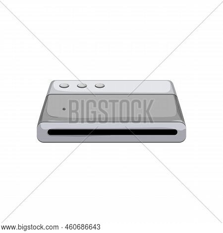 Meat Food Vacuum Sealer Cartoon. Meat Food Vacuum Sealer Sign. Isolated Symbol Vector Illustration