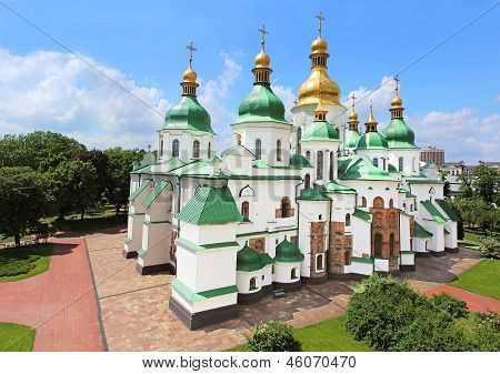 Catedral de Santa Sofia, em Kiev, Ucrânia