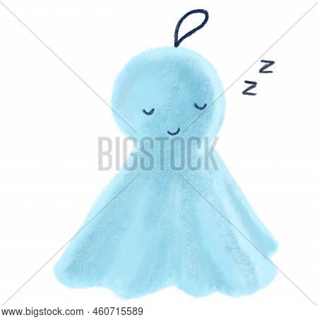 Teru Bozo Rain Doll Hanging Charm Character Illustration Hand Drawing