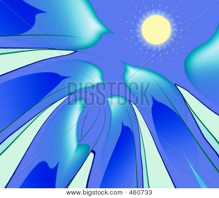 Blue Abstract