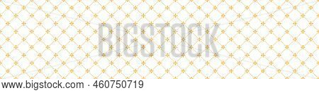 Seamless Geometric Pattern Of Diagonal Lines And Elements Of Oriental Ornament