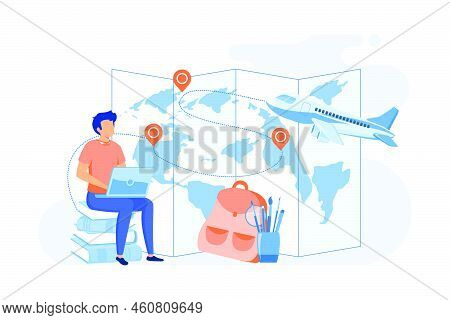 International Edu Tourism, Education Abroad, Entertaining Studying, Exchange Student, Vacation, Grou
